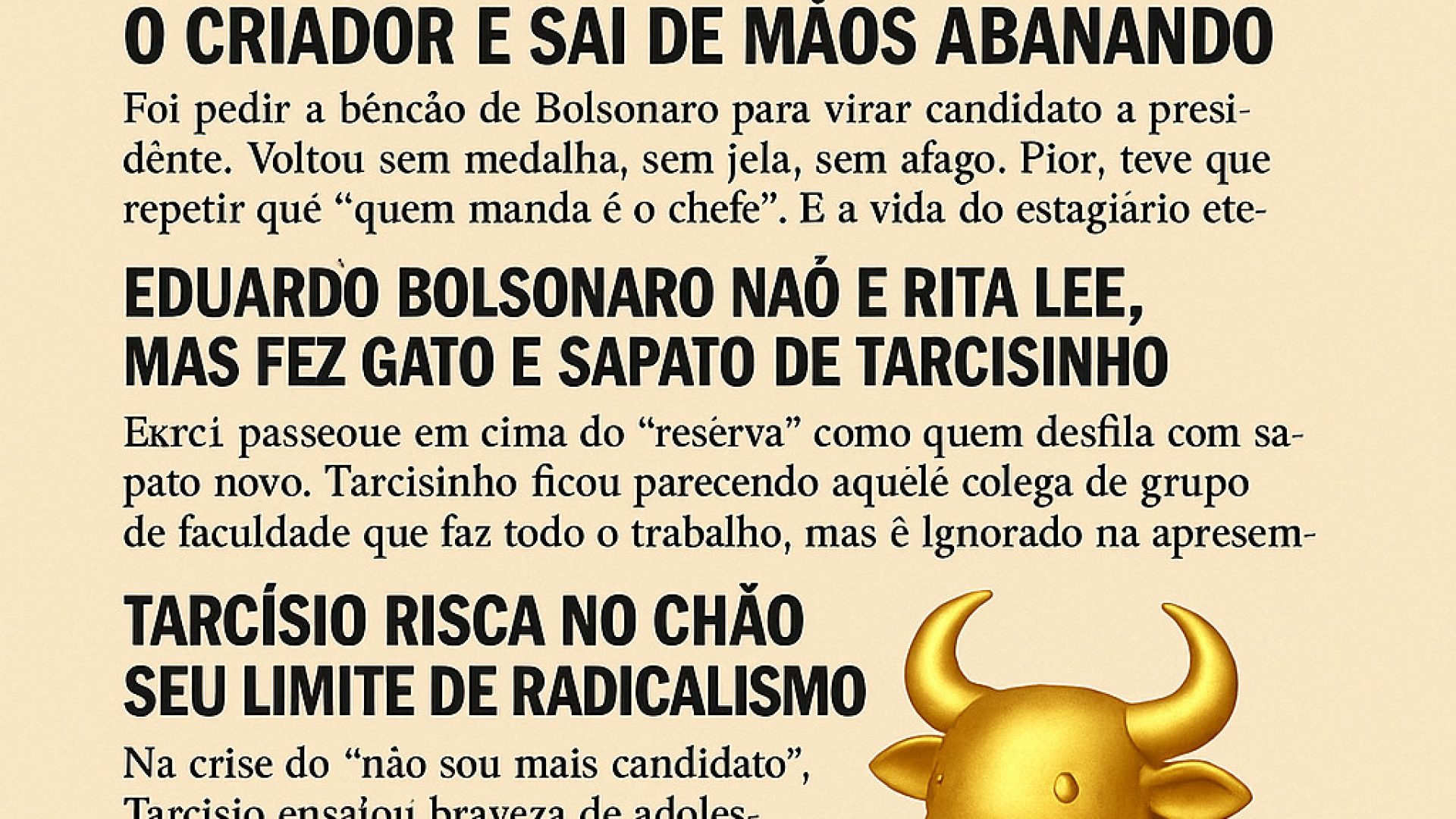 Jornal do Mundo Surreal 3 - Imagem gerada por IA ChatGPT