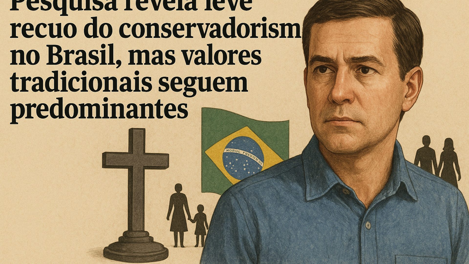 Leve recuo do conservadorismo - Imagem gerada por IA ChatGPT