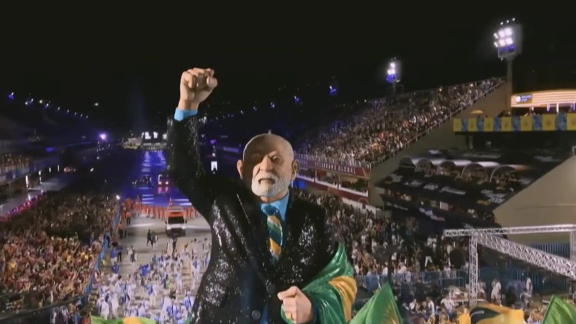 Carro alegórico da Escola de Samba Acadêmcos de Niterói em 2026. - Foto: Divulgação.