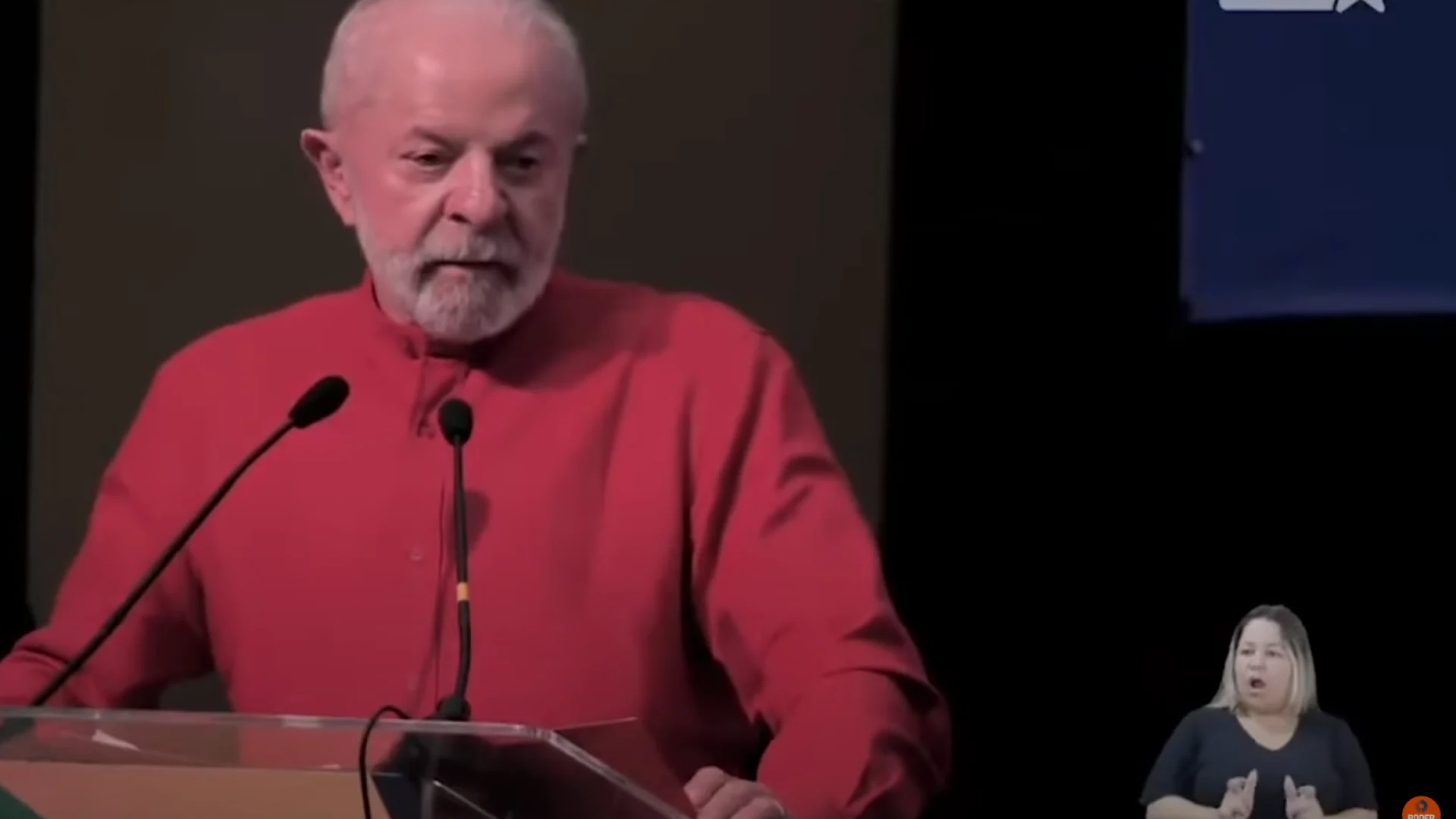 Lula discursa no 17ºEncontro Nacional do PT - 03/08/2025 - Print do YouTube