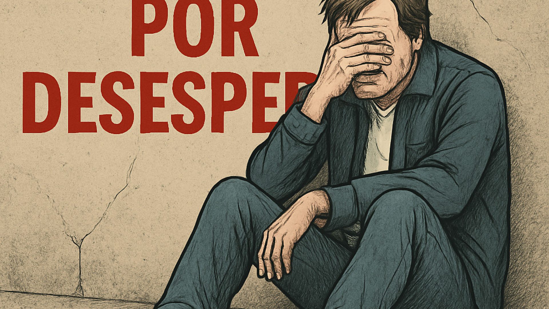 Mortes por desespero - Ilustração gerada por IA ChatGPT