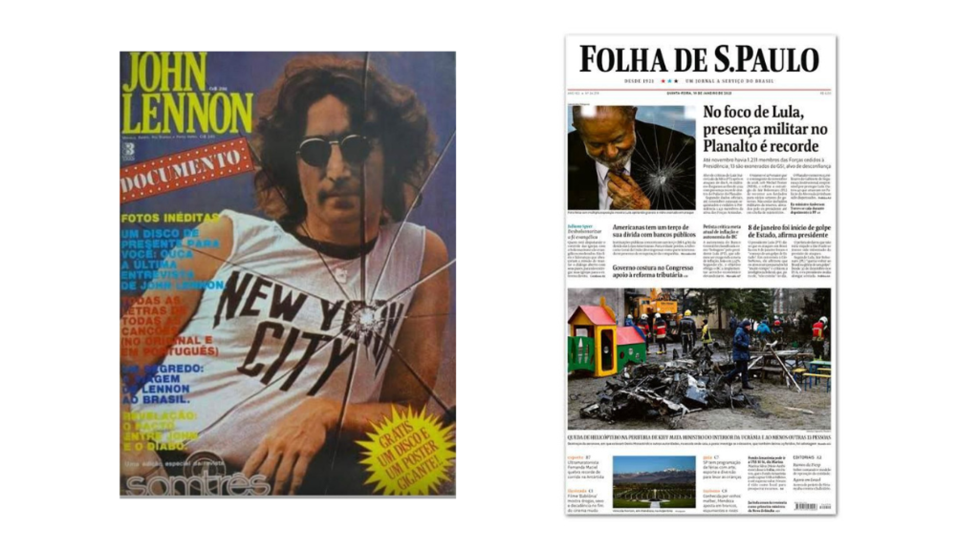 Lennon e Lula: a volta ao passado.