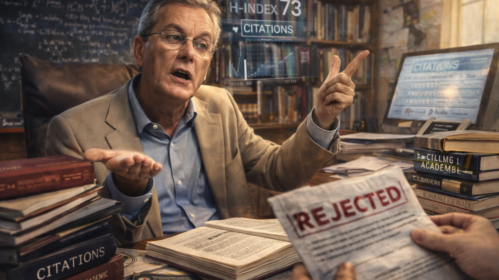 O especialista autoproclamado e o rejeitado