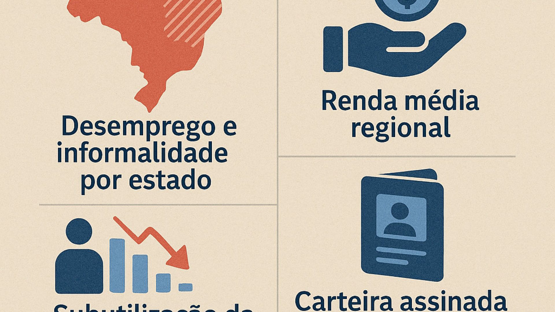 PNAD 2025 - Ilustração gerada por IA ChatGPT