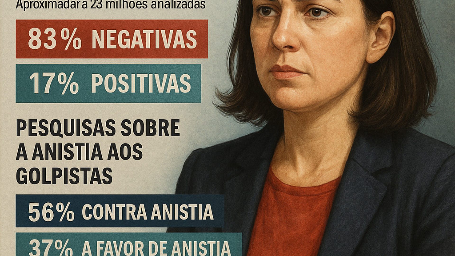 Rejeição PEC da Blindagem e da Anistia aos Golpistas - Ilustração gerada por IA ChatGPT