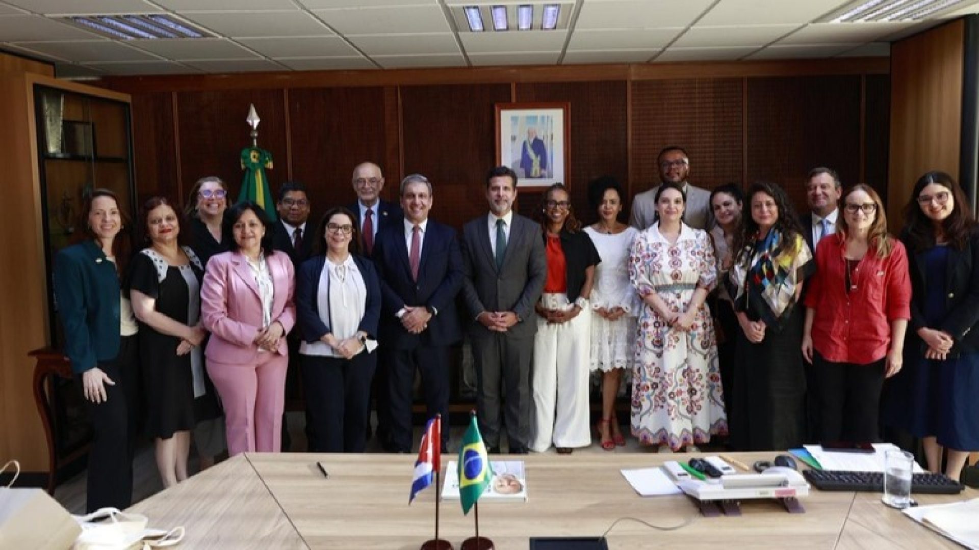 Reunião com Cuba no MEC