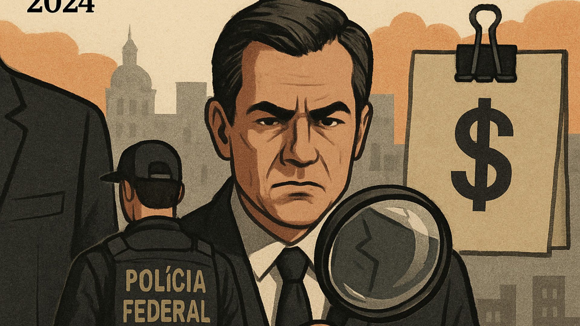 PF investiga secretário do RS suspeito de desvio de verbas - Imagem gerada por IA ChatGPT