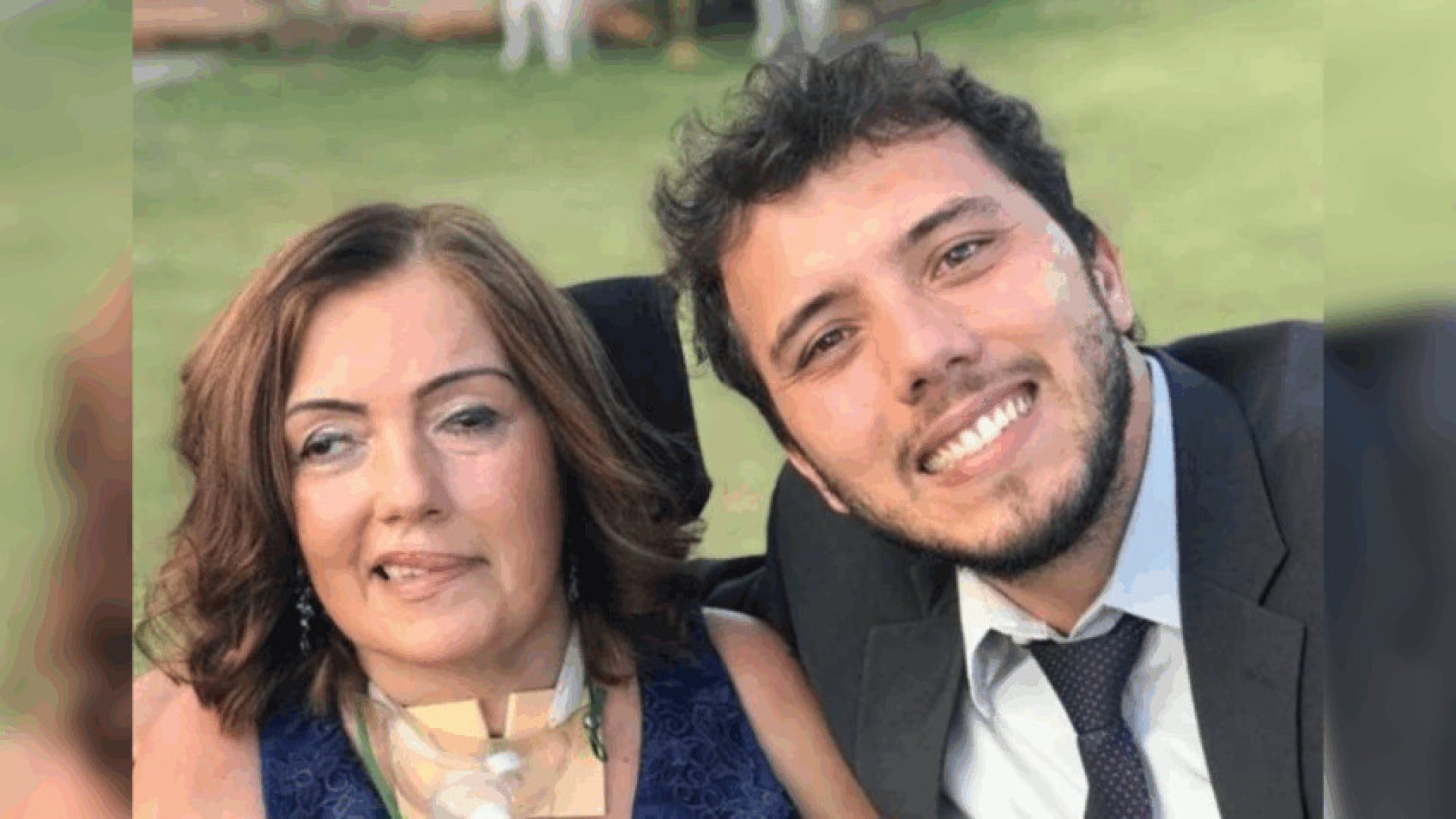 Thiago Ávila e sua mãe