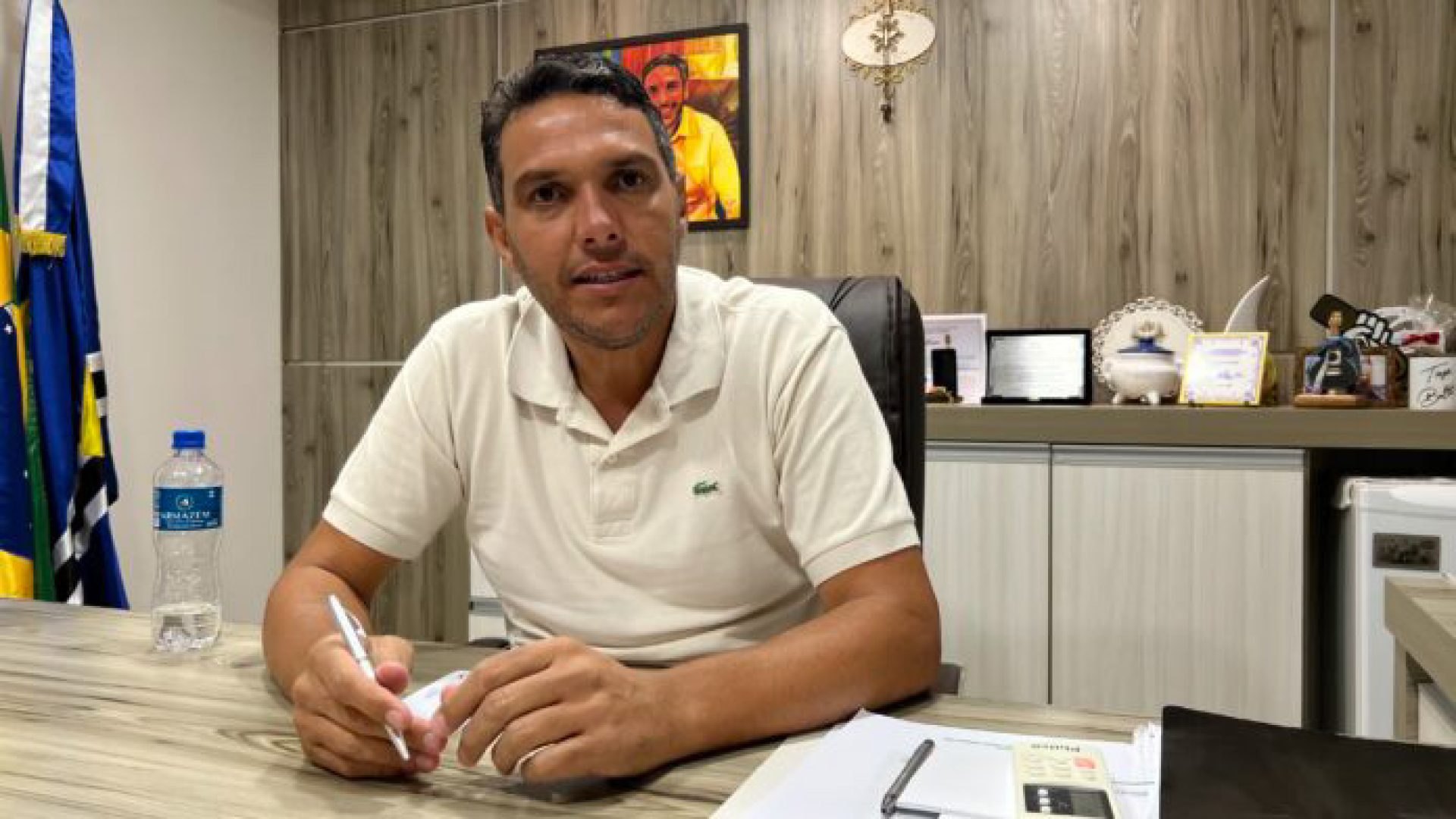 Tiago Baltt prefeito de Balneário Piçarras - Jornal do Comércio