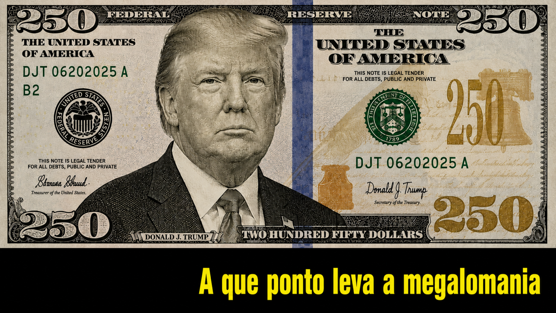 Trump megalomaníaco