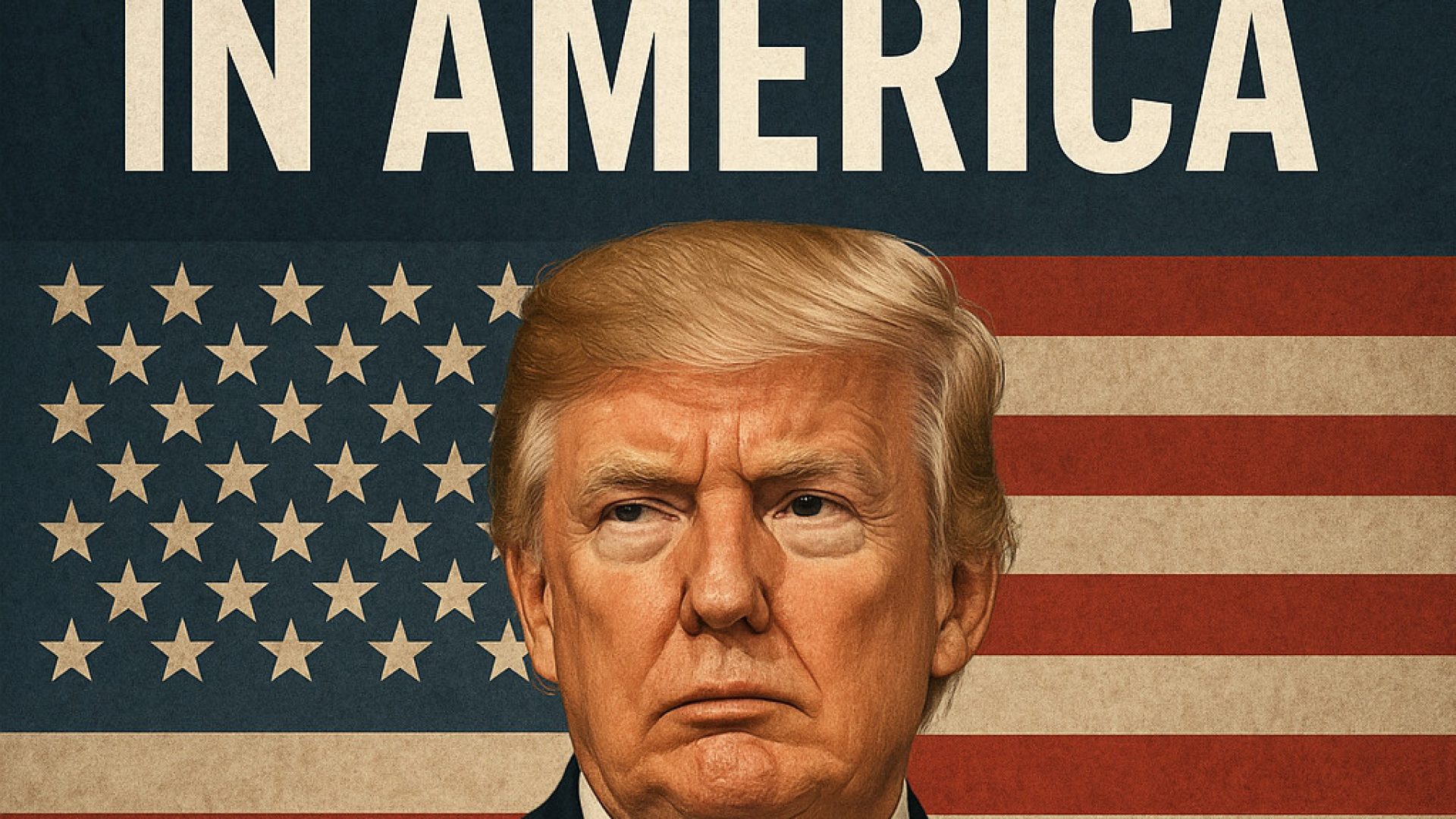 Donald Trump - Auutocracy in America - Imagem gerada por IA ChatGPT