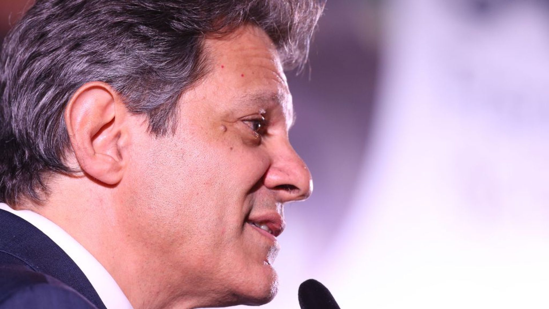 Brasília (DF) 13/03/2023 Ministro da Economia, Fernando Haddad durante reunião na Frente Nacional de Prefeitos.