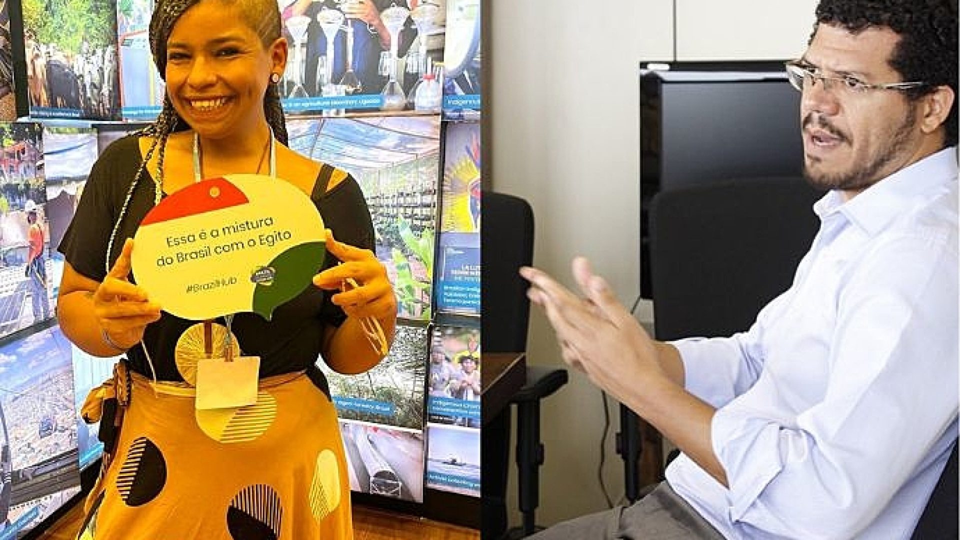 Fotos de Sheila de Carvalho e Marivaldo Pereira, que estão entre os principais nomes do futuro Ministério da Justiça - Reprodução.