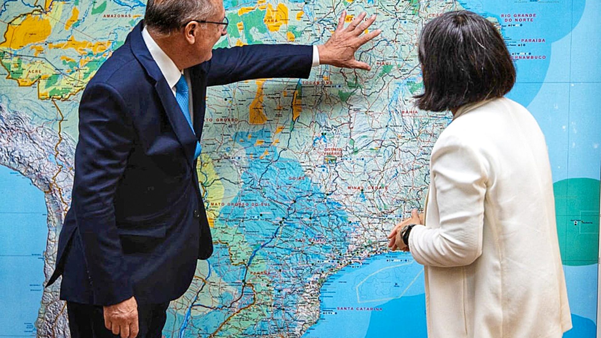 Alckmin recebe a Representante de Comércio dos EUA em Brasília - Twitter Katherine Tai