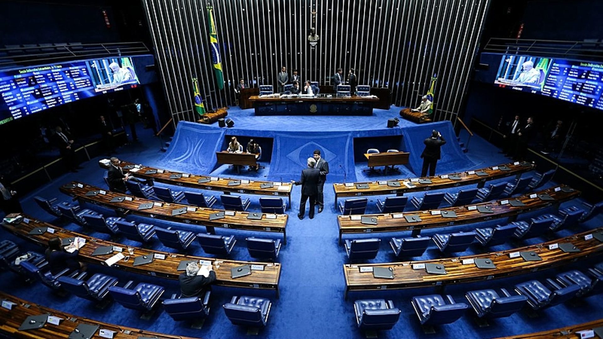 Brasília - Sessão deliberativa extraordinária no plenário do Senado (Marcelo Camargo/Agência Brasil)