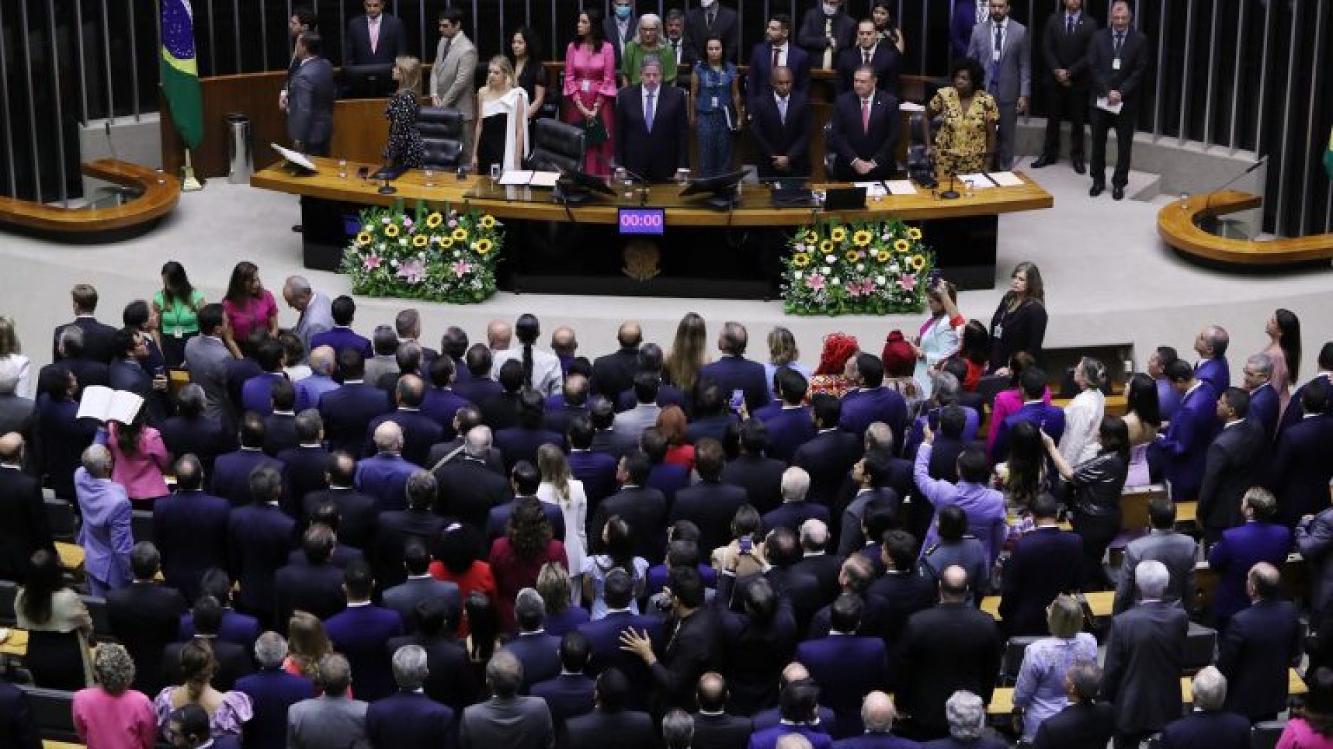 Agência Cerimônia de posse dos deputados federais da 57ª legislatura - Crédito: Agência Câmara de Notícias