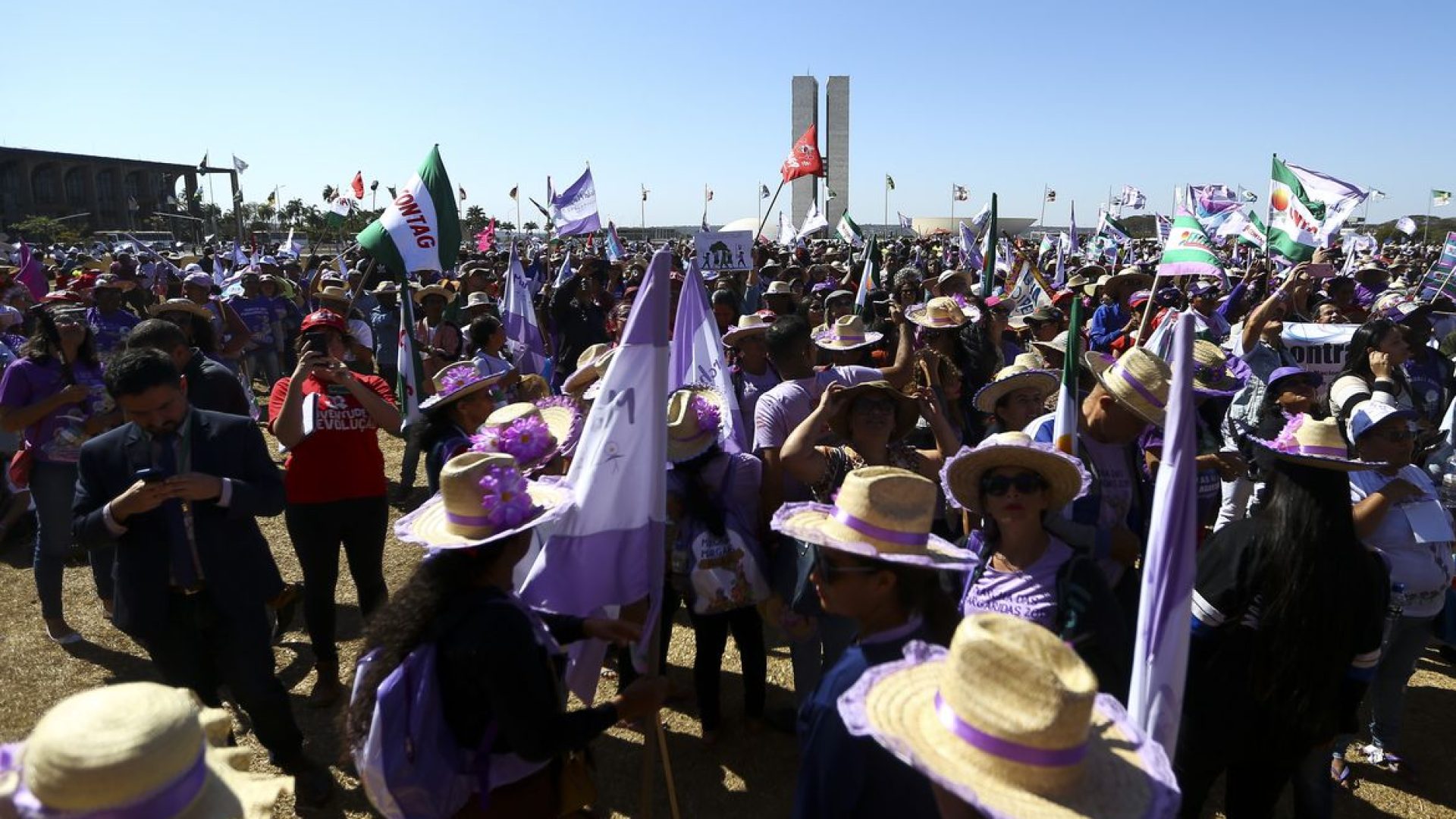 Marcha das Margaridas. Foto: Marcelo Camargo / Agência Brasil