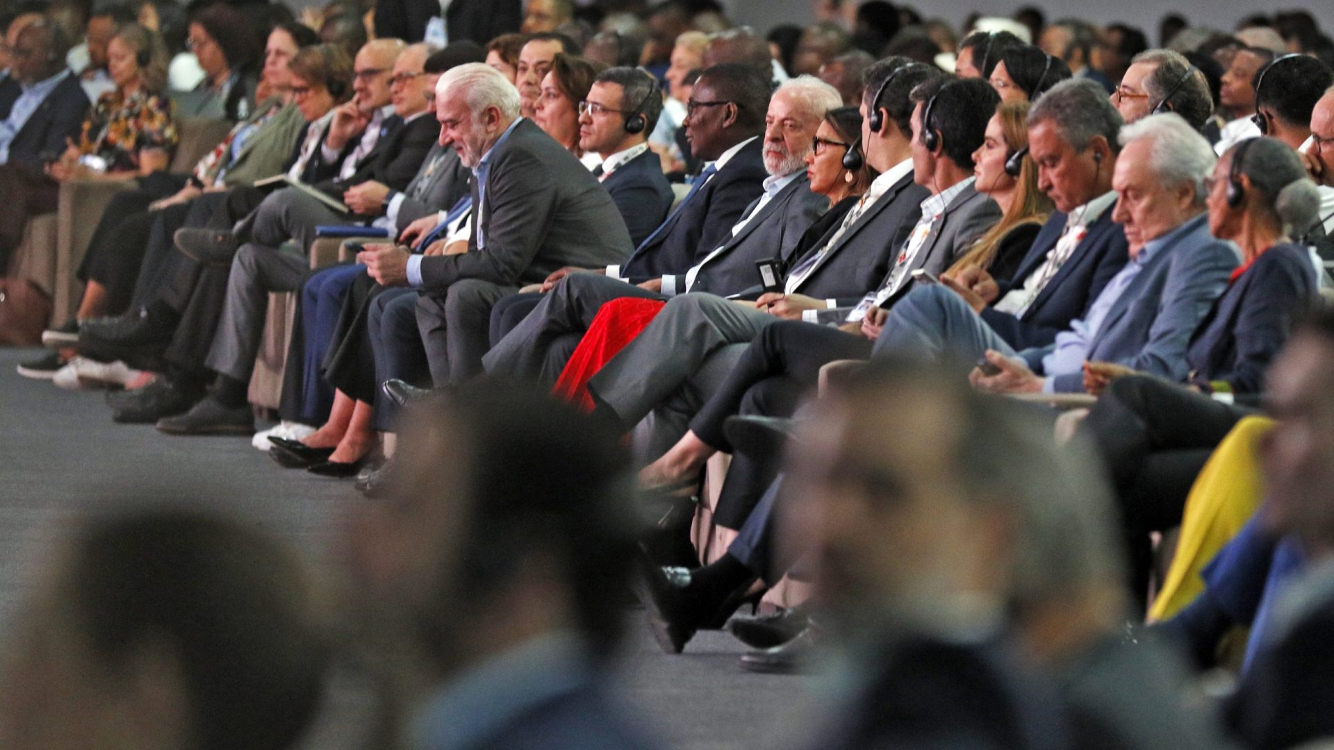 Belém (PA), 10/11/2025 - O presidente da República, Luiz Inácio Lula da Silva, durante a cerimônia de abertura da 30a. Conferência das Partes da Convenção-Quaadro das Nações Unidas sobre a Mudança do Clima, na COP30. Foto: Bruno Peres/Agência Brasil