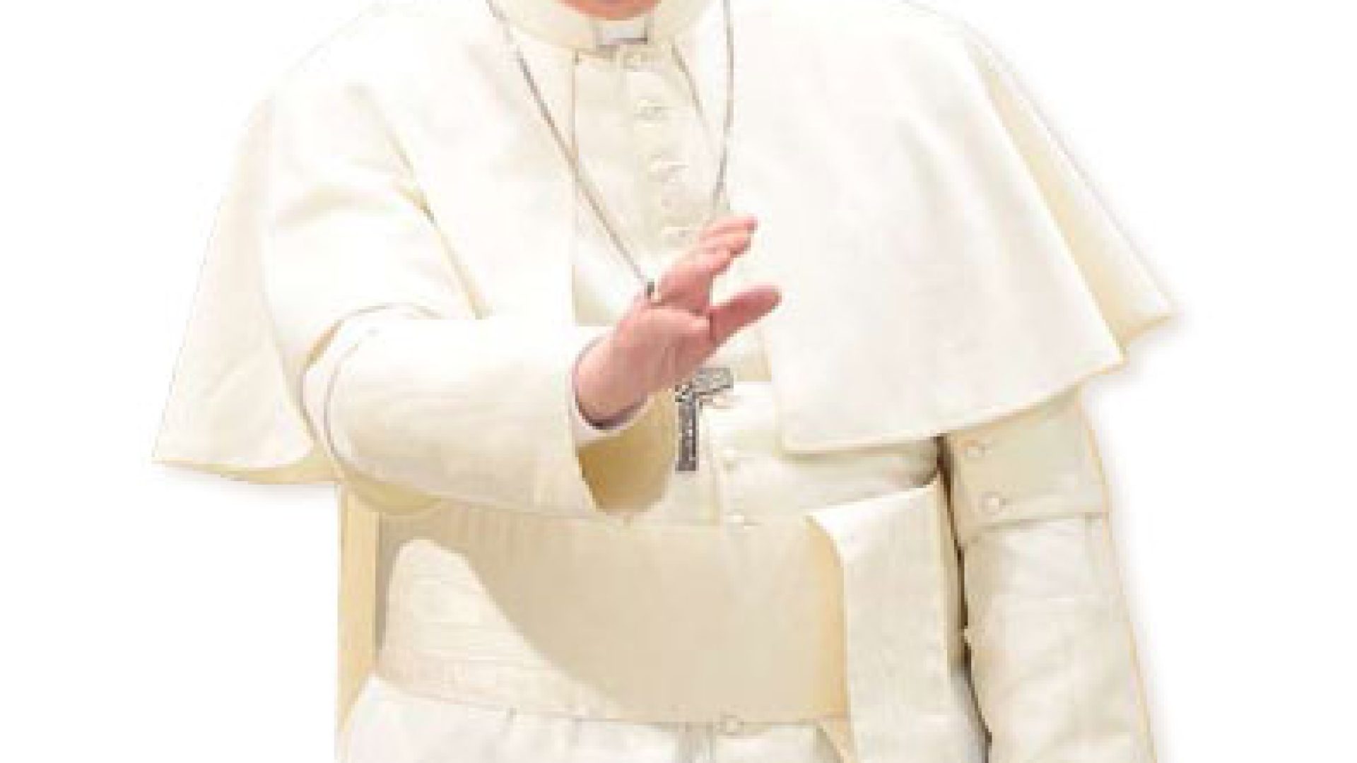 Foto oficial do Papa Francisco no site do Vaticano. 