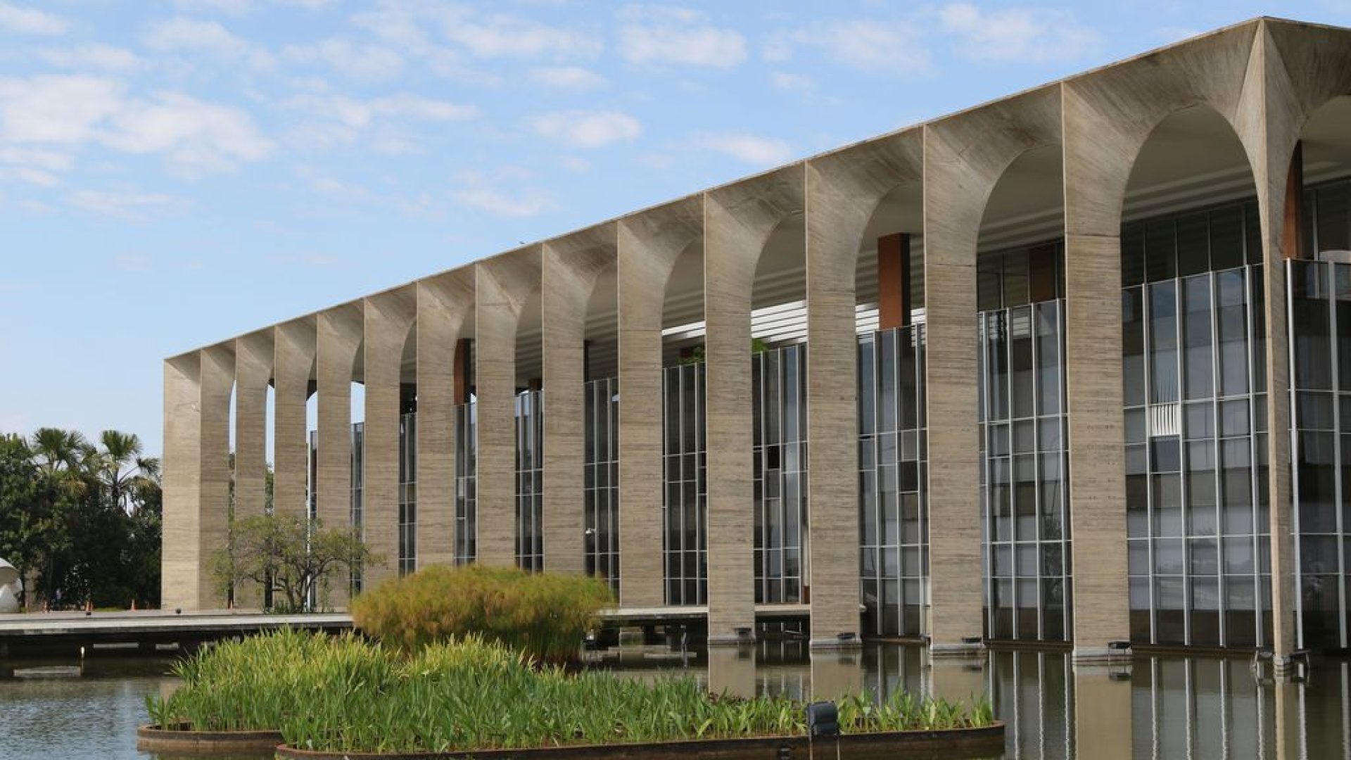 Palácio do Itamaraty na Esplanada dos Ministérios