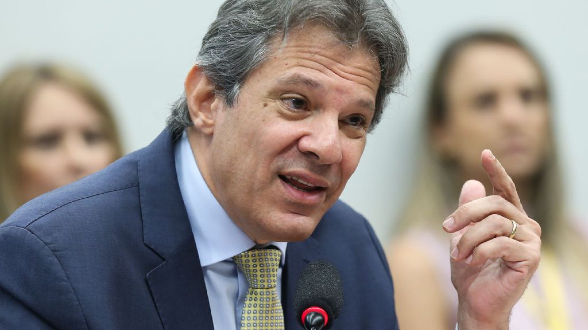 Brasília (DF) 17/05/2023 Ministro da Economia, Fernando Haddad, durante audiência pública conjunta das comissões de Desenvolvimento Econômico; Finanças e Tributação; Fiscalização Financeira e Controle fala sobre a política econômica do governo federal. Foto Lula Marques/ Agência Brasil.