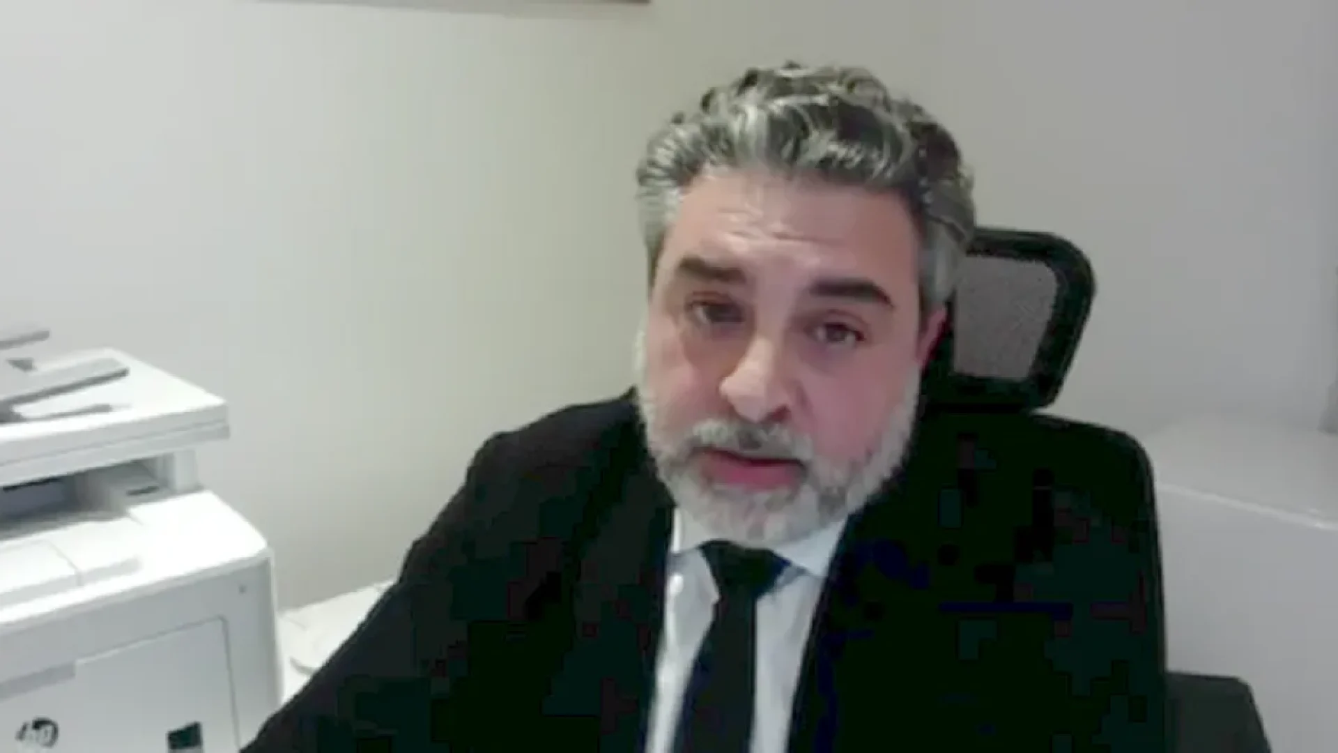 Foto: Rodrigo Tacla Duran em depoimento à Justiça Federal — Reprodução.