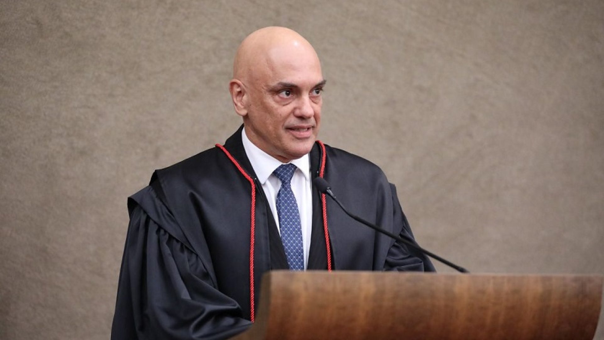 Foto de Alexandre de Moraes – Antônio Augusto/Secom/TSE.
